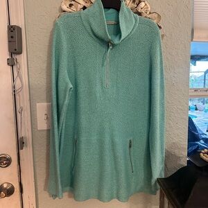 Soft Surroundings green Tunic Sweater - XL